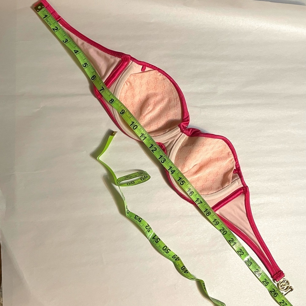 Y2k Vintage Victoria’s Secret Bandeau Swim Top Sz S - Picture 7 of 8